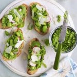 Crostini with Broad Bean Pesto